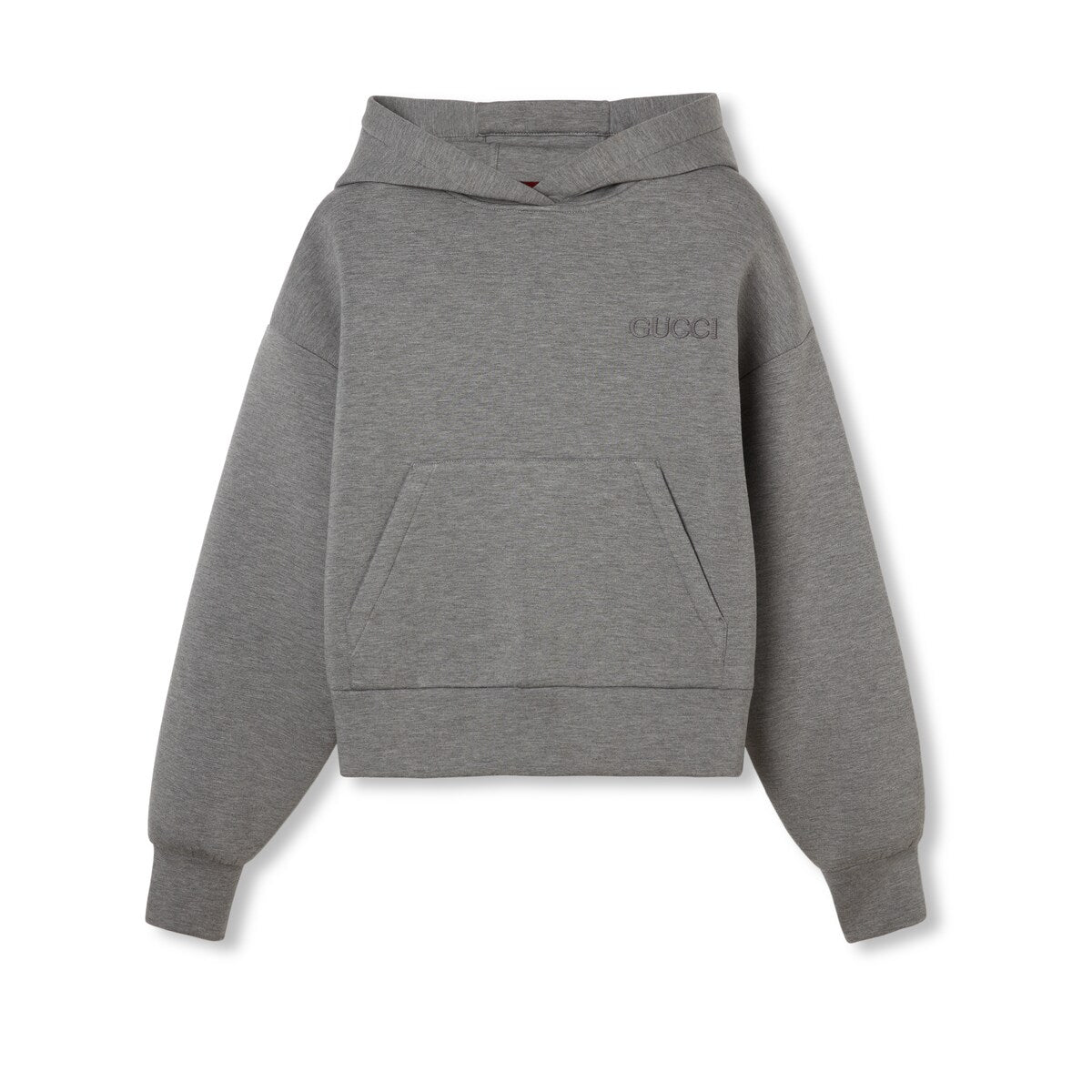 Gucci Viscose Jersey Hooded Sweatshirt