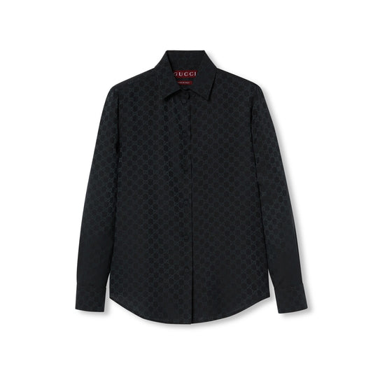 Gucci GG Crêpe Silk Shirt