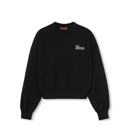 Gucci Cotton Jersey Sweatshirt With Embroidery