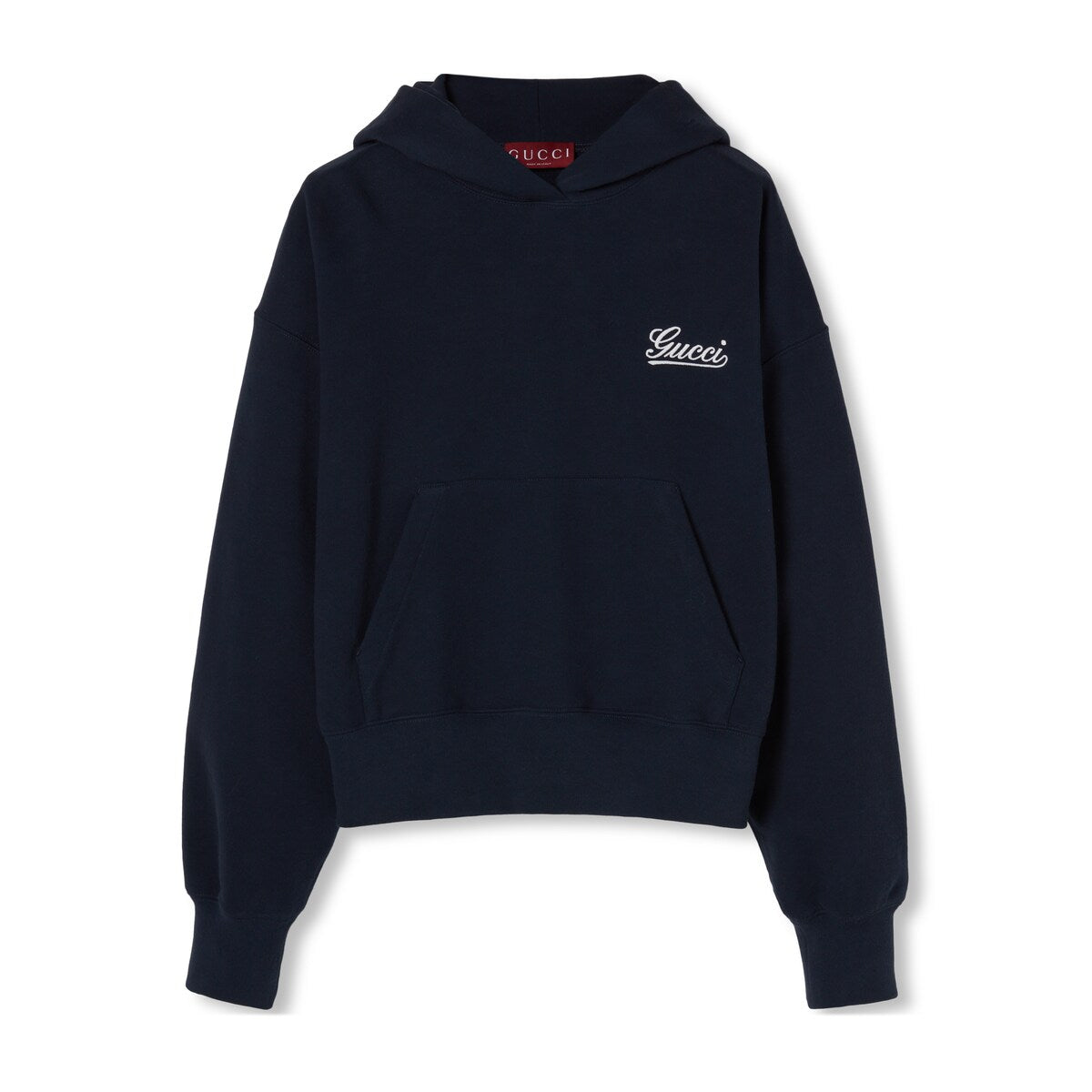 Gucci Cotton Jersey Hooded Sweatshirt