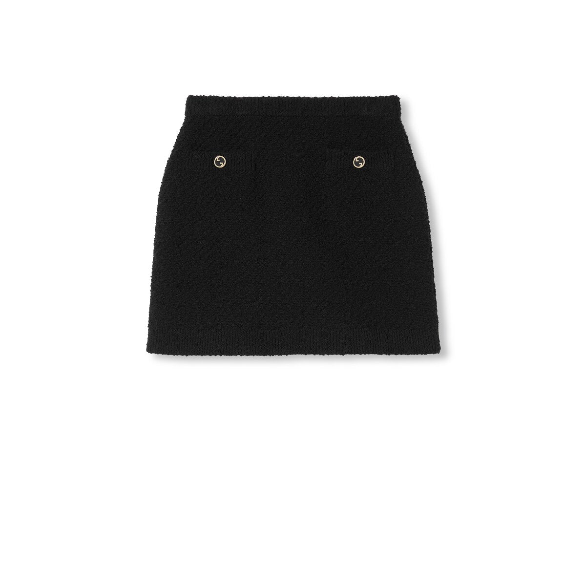 Gucci Wool Bouclé Crewneck Skirt