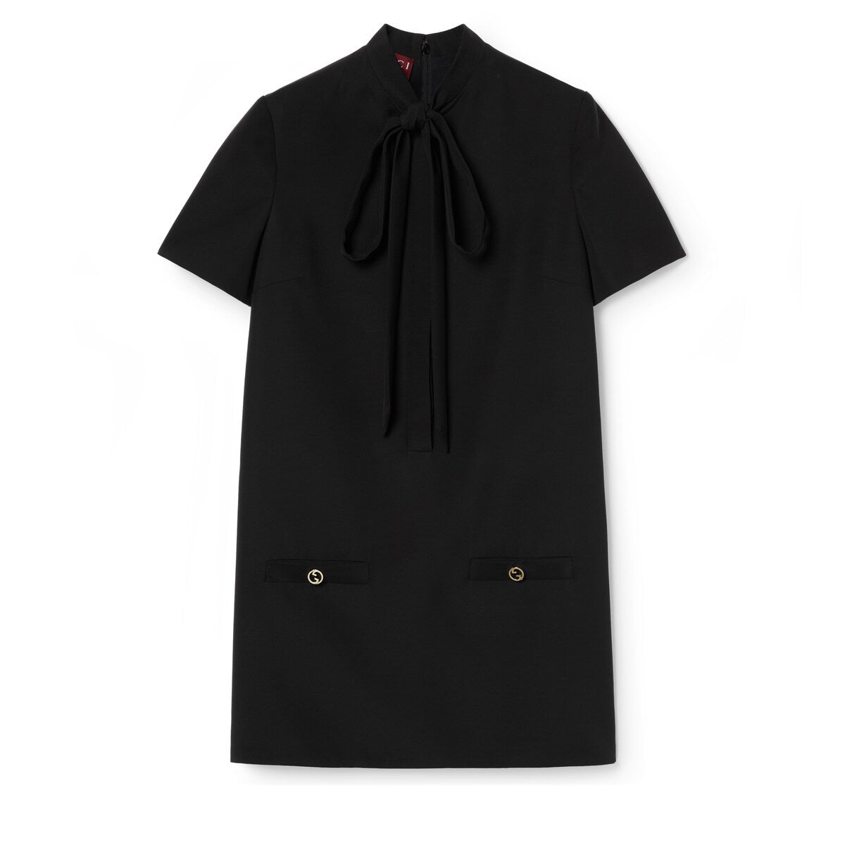 Gucci Viscose Silk Cady Dress