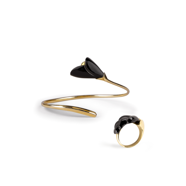 Heliconia Cuff Set