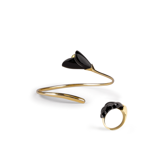 Heliconia Cuff Set