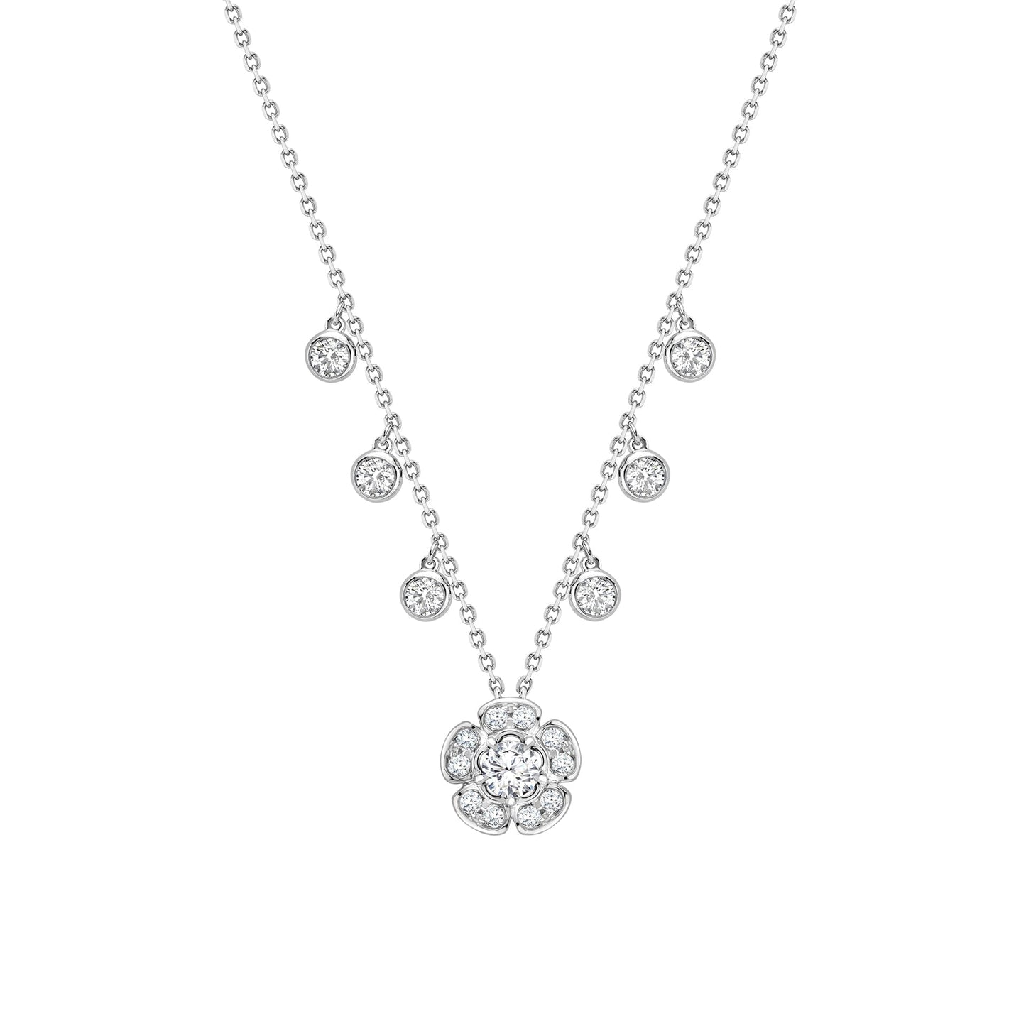 Secret Garden Walled Garden Diamond Pendant