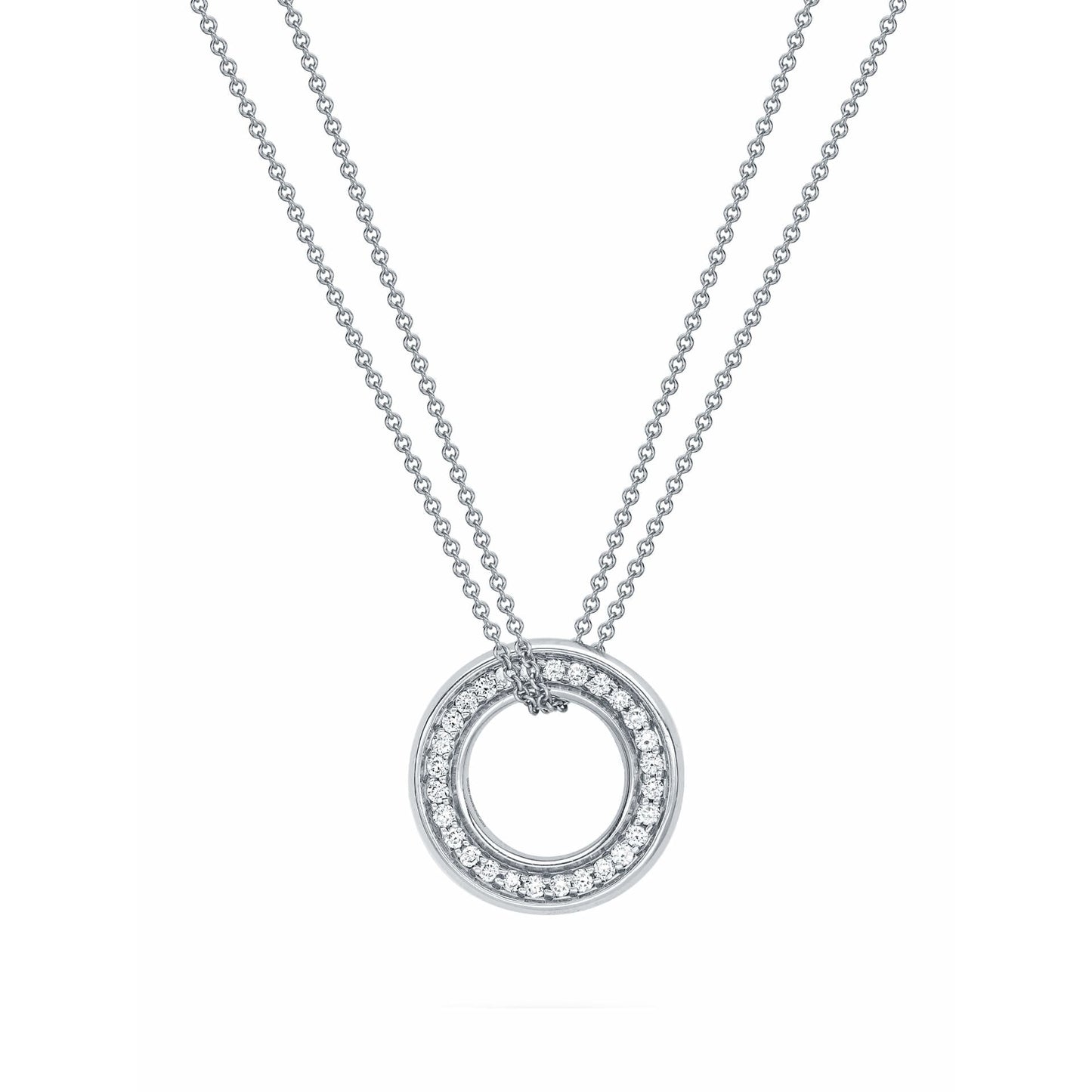 Roulette Diamond Pendant