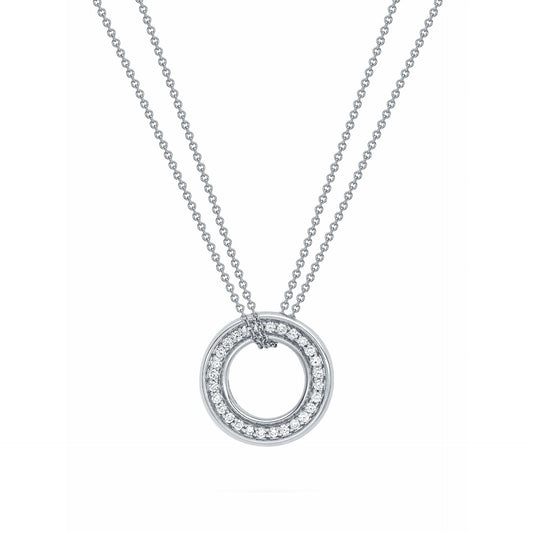 Roulette Diamond Pendant