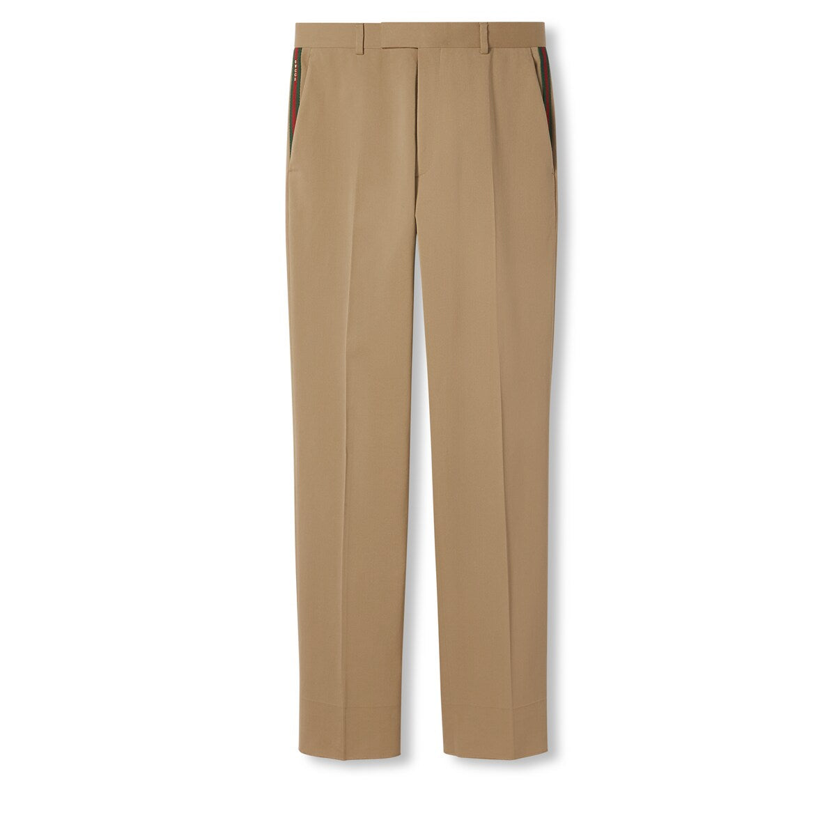 Gucci Cotton Gabardine Pant with Web