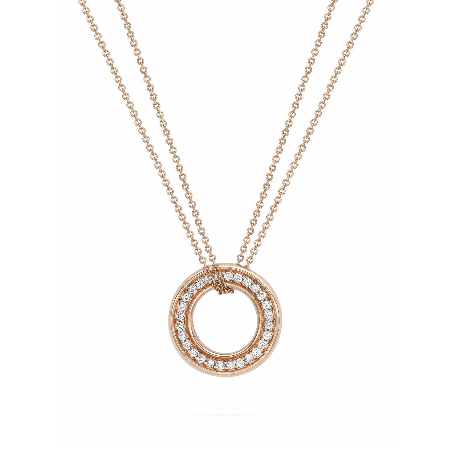 Roulette Diamond Pendant