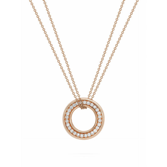 Roulette Diamond Pendant