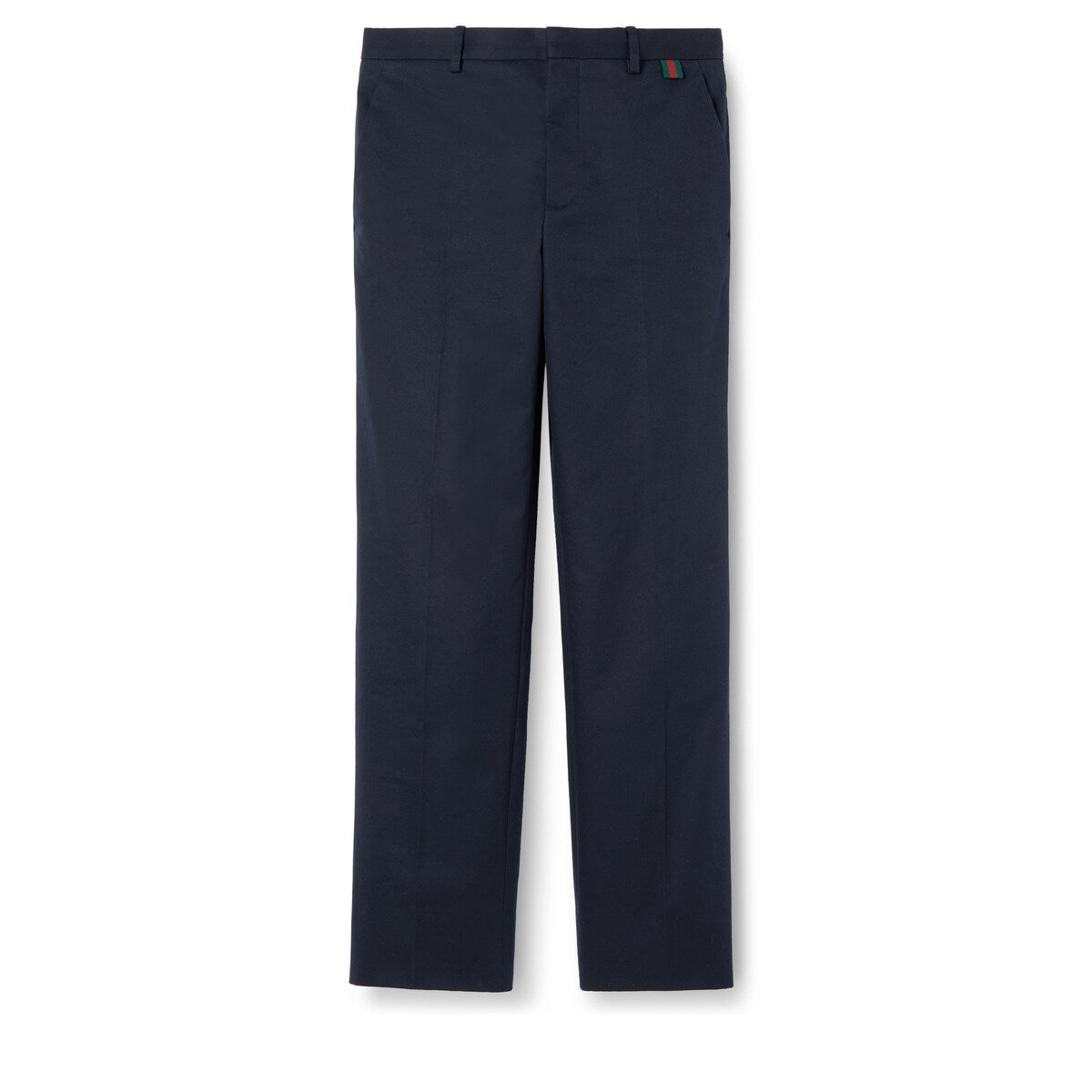 Gucci Double Cotton Twill Pant with Web