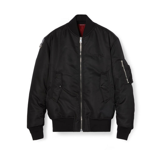 Gucci Nylon Twill Bomber Jacket