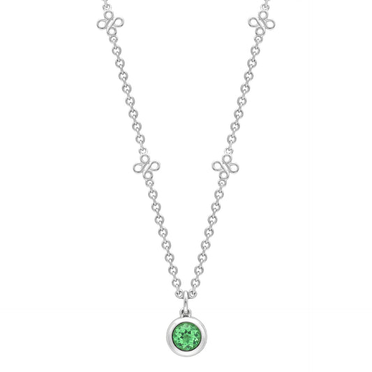 Beach Tsavorite Pendant