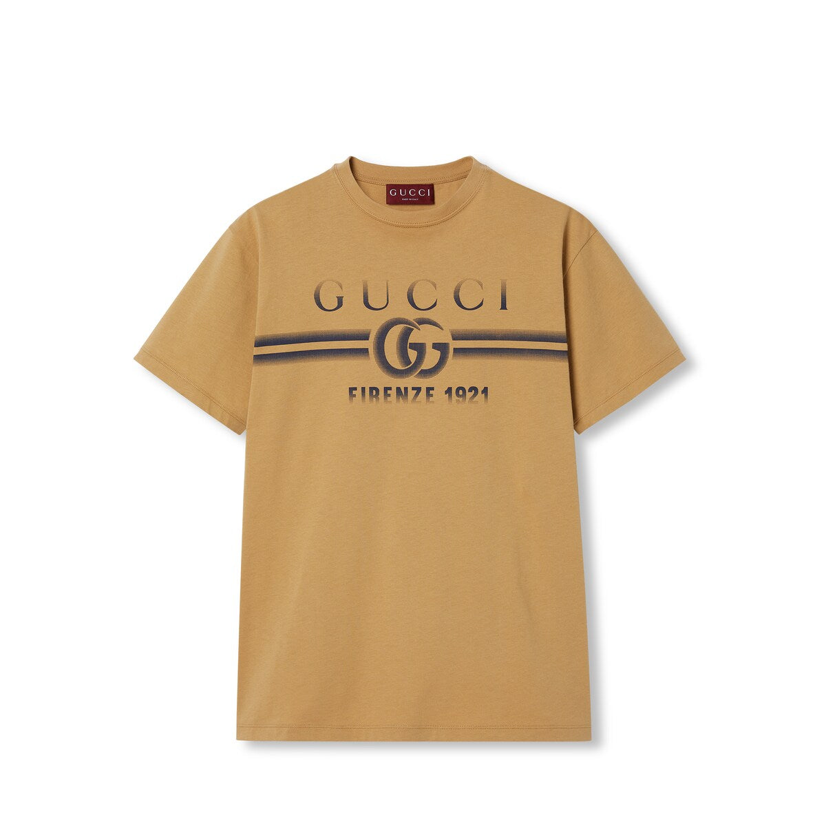 Gucci Cotton Jersey T-shirt with Gucci Print