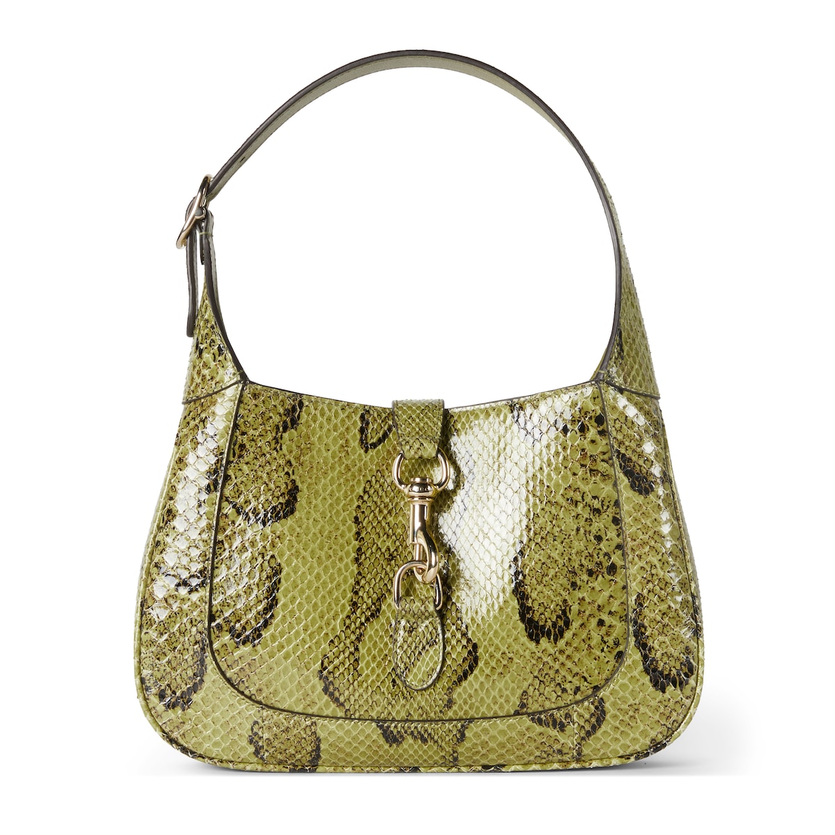 Gucci Jackie Python Shoulder Bag