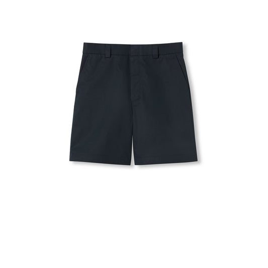 Gucci Double Cotton Twill Short with Web