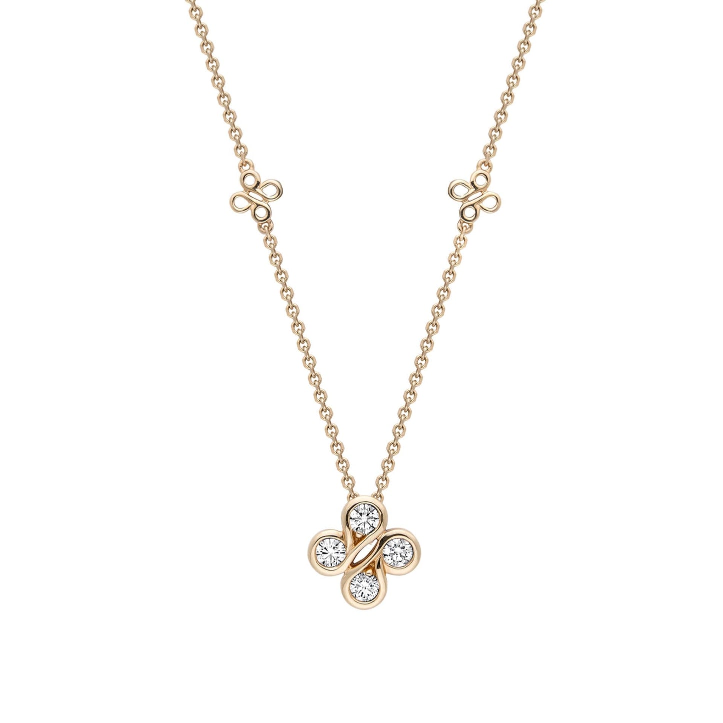 Be Boodles Mini Diamond Pendant