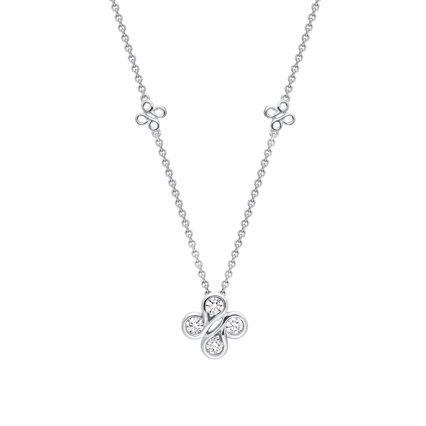 Be Boodles Mini Diamond Pendant