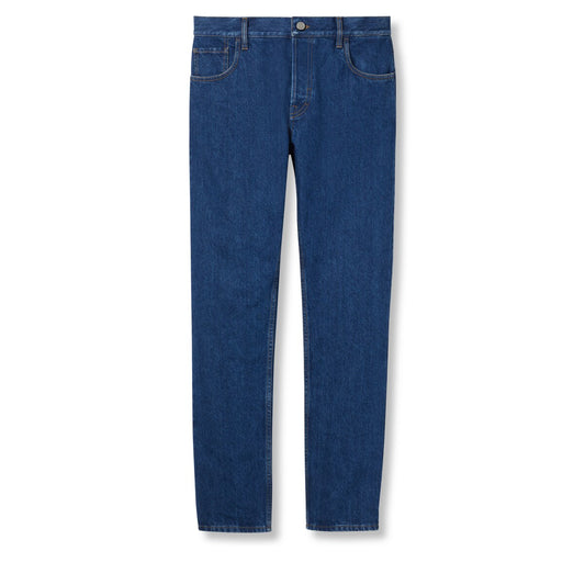 Gucci Tapered Denim Pant with Web