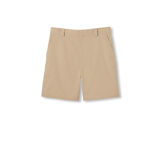 Gucci Double Cotton Twill Shorts with Web