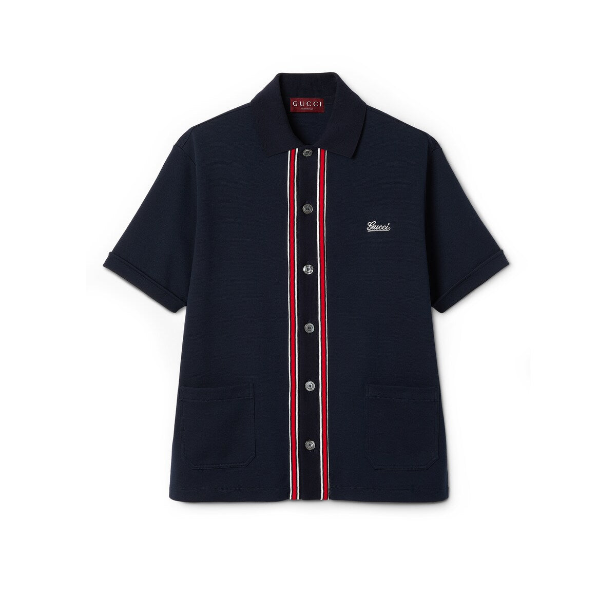 Gucci Cotton Jersey Polo Shirt