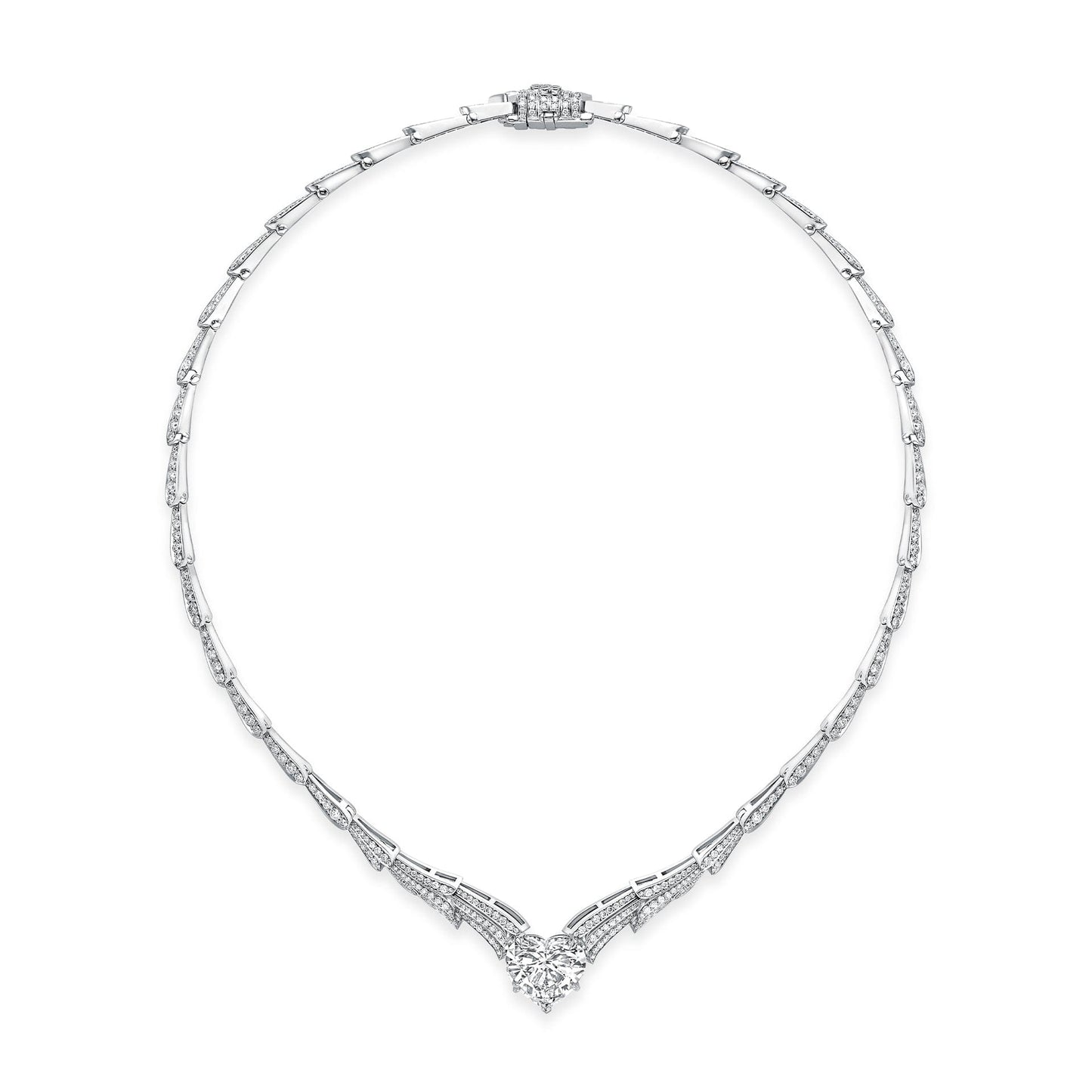 A Family Journey Florence Heart Diamond Necklace