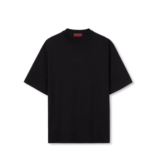 Gucci Cotton Jersey T-shirt with Embroidery