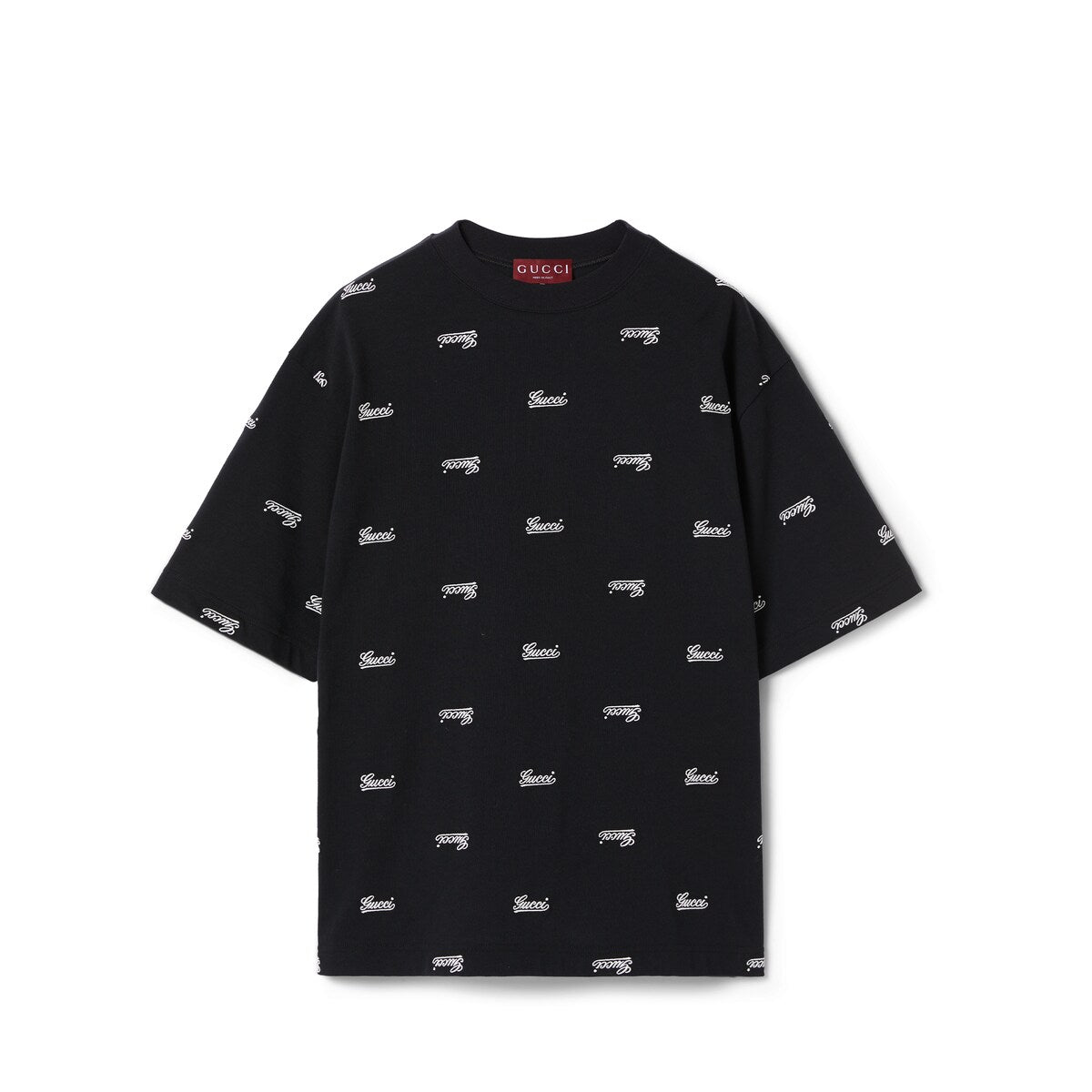 Gucci Cotton Jersey T-shirt with Embroidery