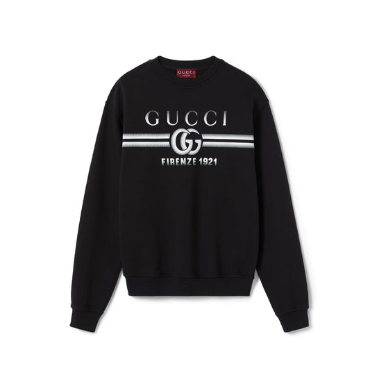 Gucci Cotton Jersey Printed Sweatshirt