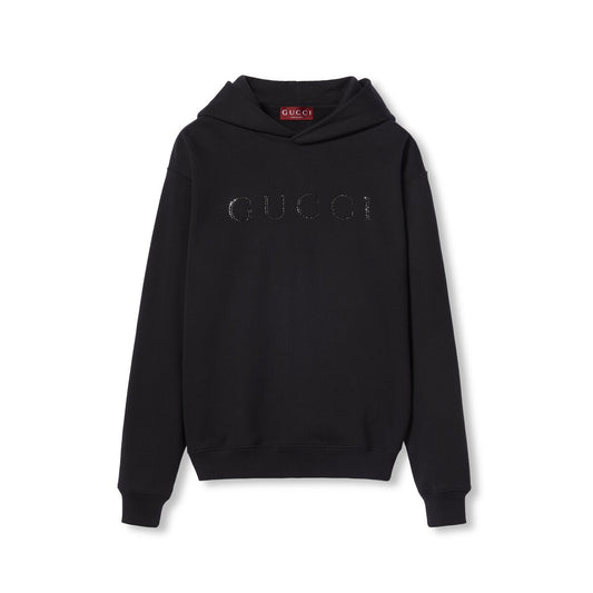 Gucci Cotton Jersey Hooded Sweatshirt