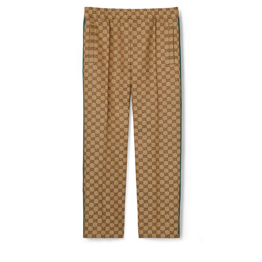 Gucci GG Linen Blend Canvas Jogging Pant