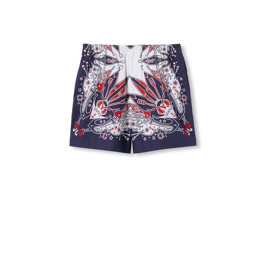 Gucci Gucci Bandana Print Cotton Short