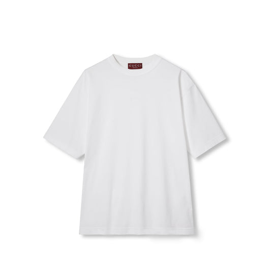 Gucci Cotton Jersey T-shirt with Embroidery