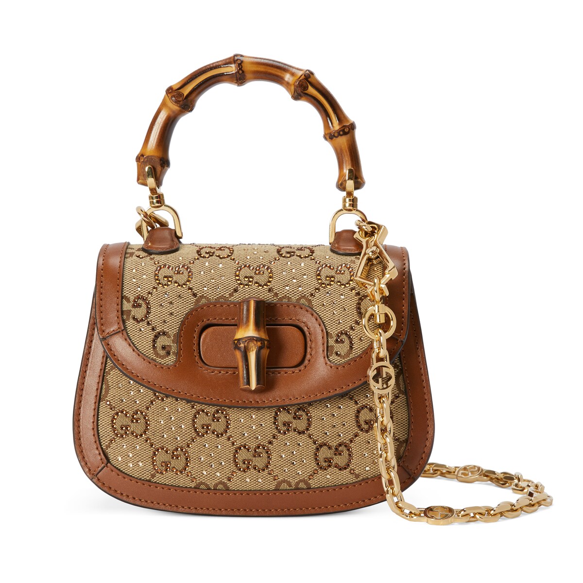 Gucci Bamboo 1947 Mini Top Handle Bag