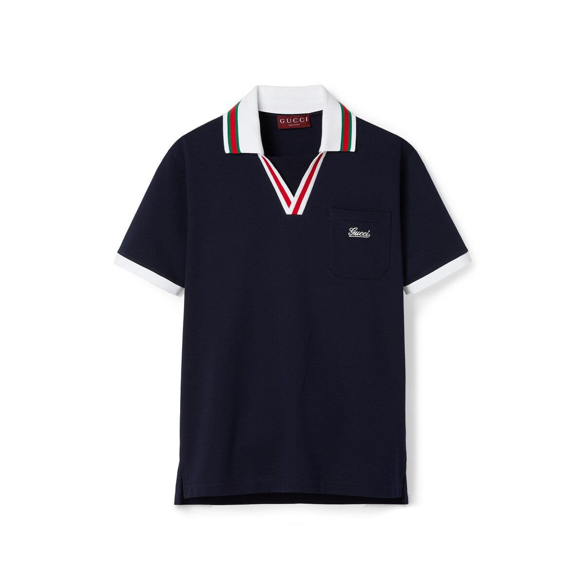 Gucci Cotton Piquet Polo Shirt