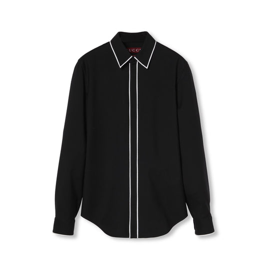 Gucci Wool Gabardine Shirt