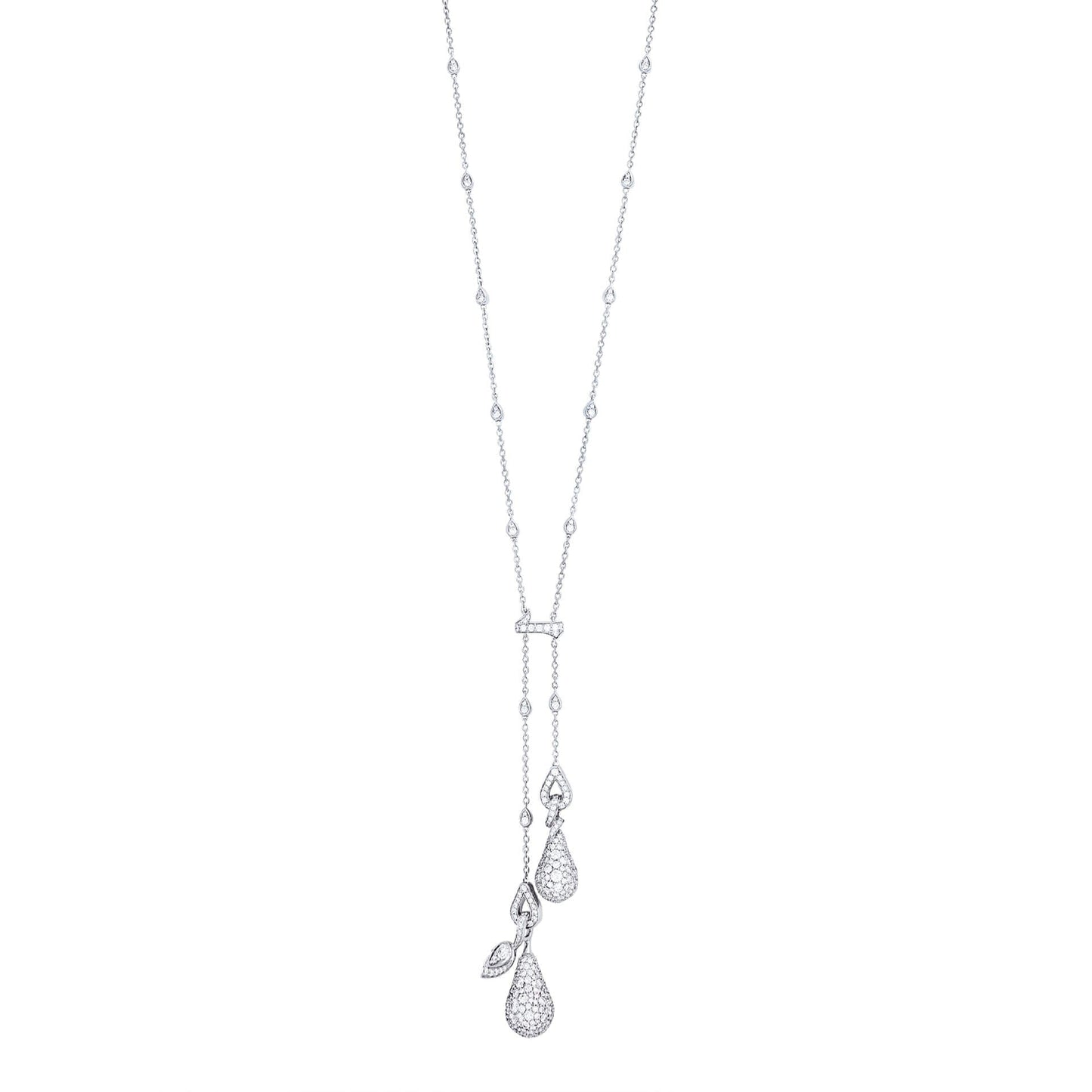 Orchard Long Diamond Necklace