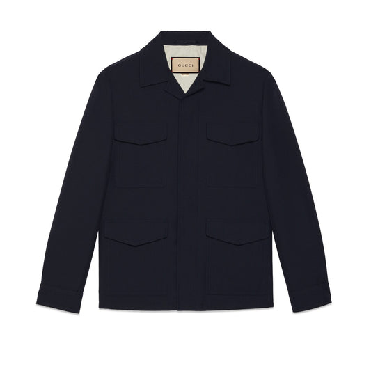 Gucci Wool Twill Jacket