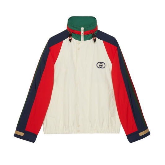 Gucci Cotton Nylon Jacket with Patch