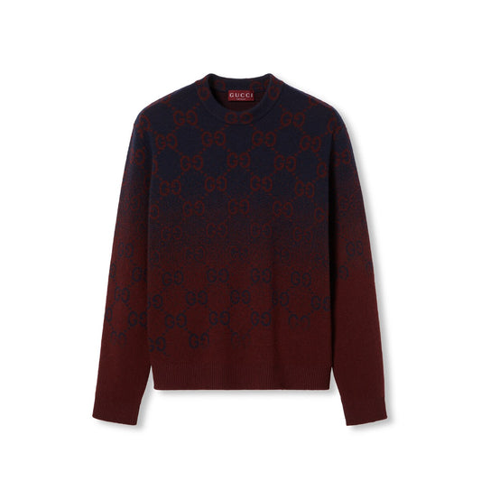 Gucci GG Degradé Wool Jacquard Sweater