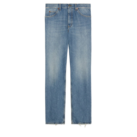 Gucci Straight-leg Denim Trousers