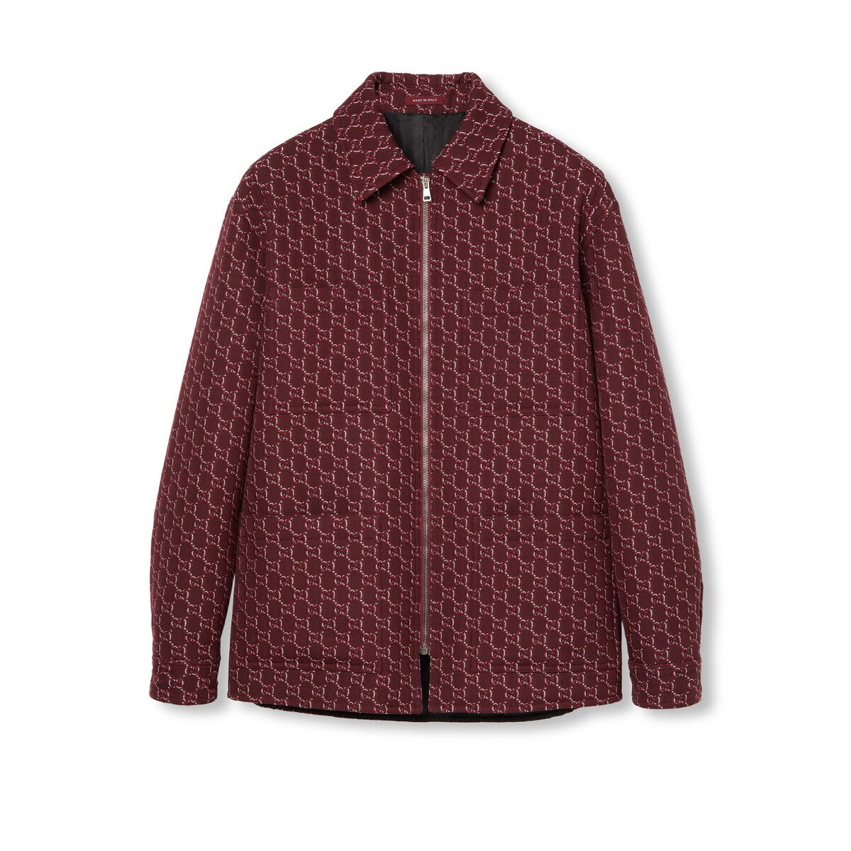 Gucci Wool Jacket with GG Shadow