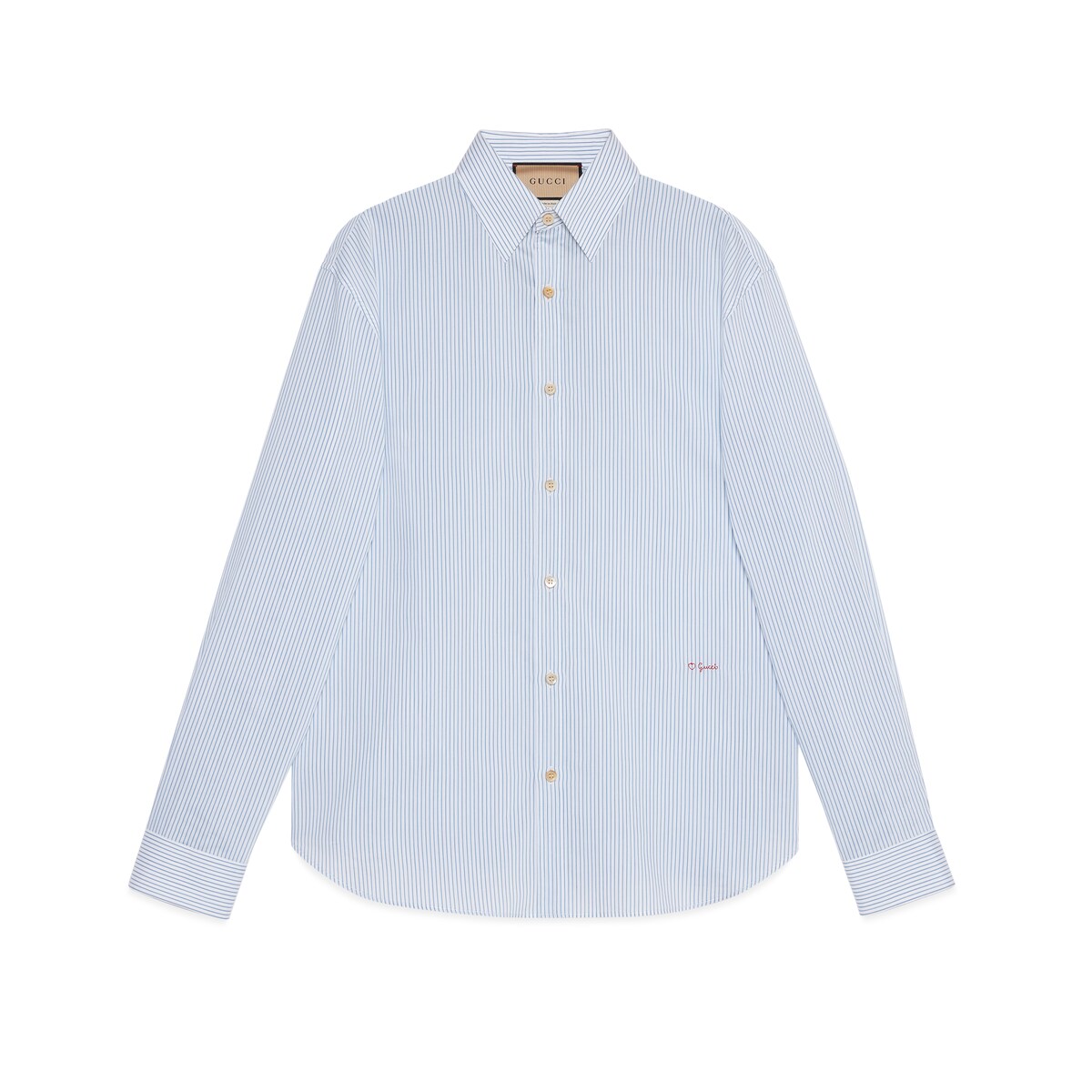 Gucci Striped Viscose Blend Shirt