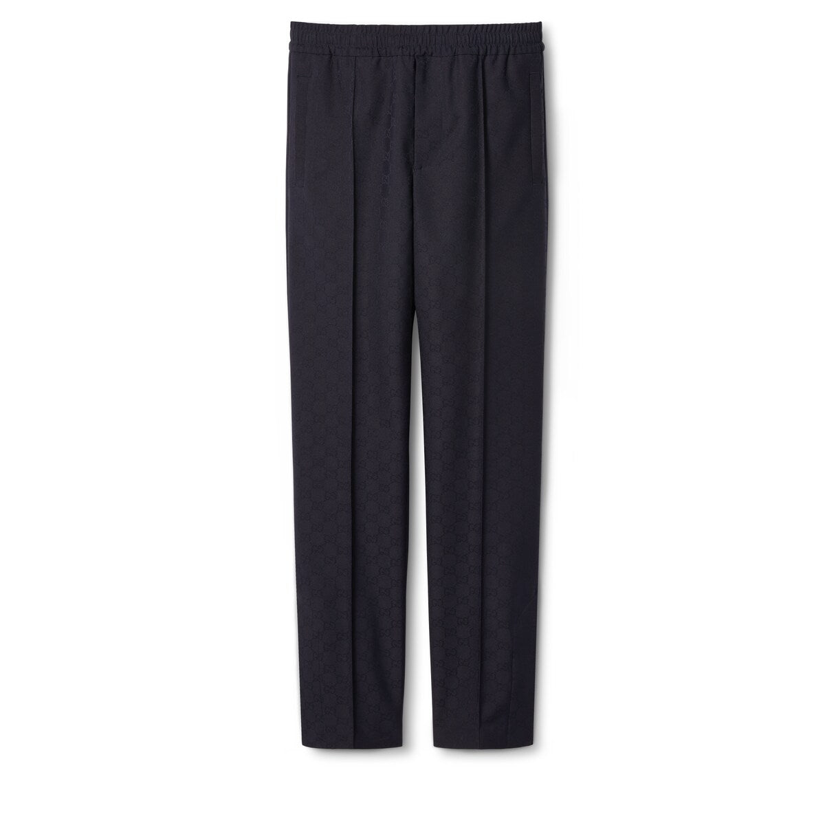 Gucci Polyester GG Jacquard Trouser with Web