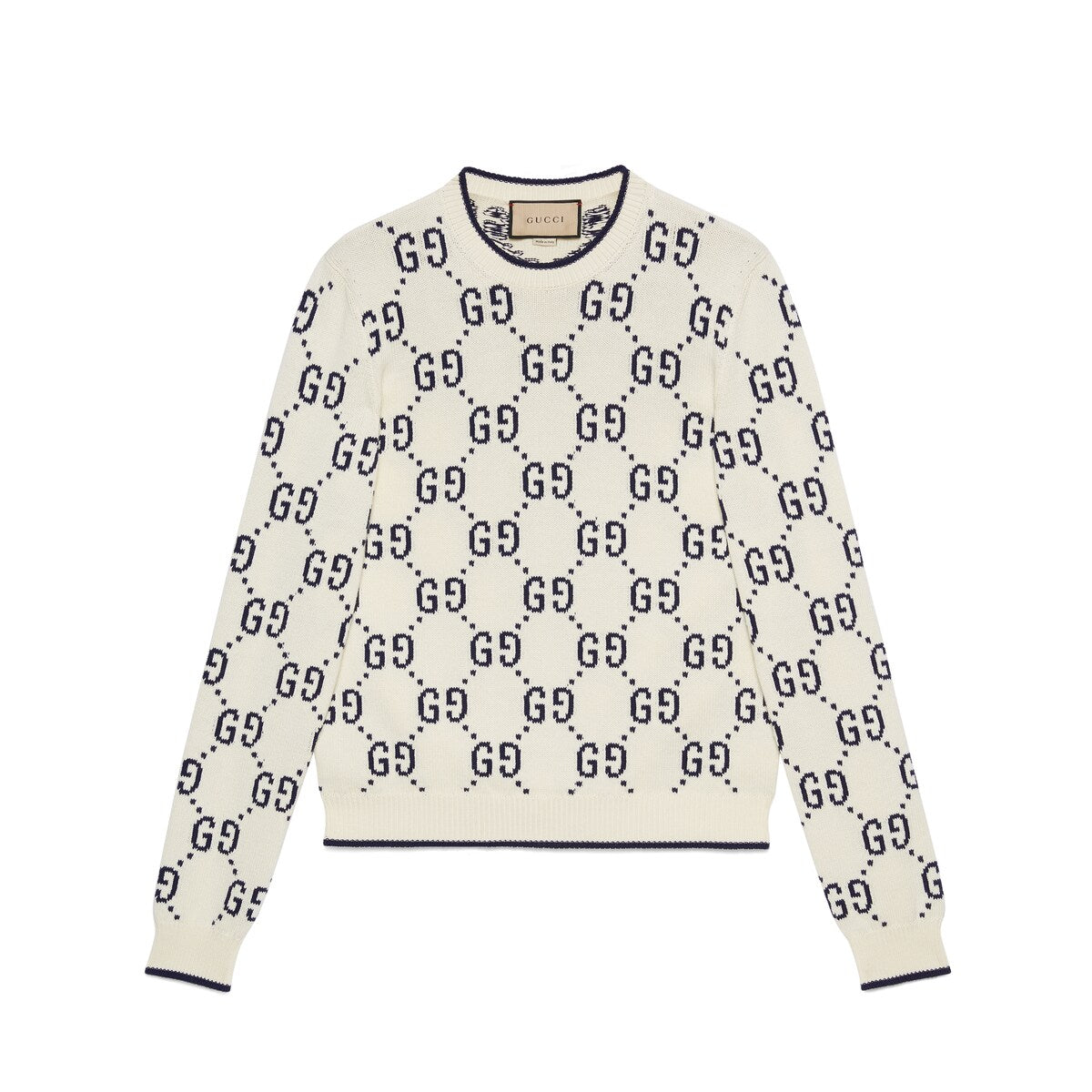 Gucci GG Cotton Knit Sweatshirt