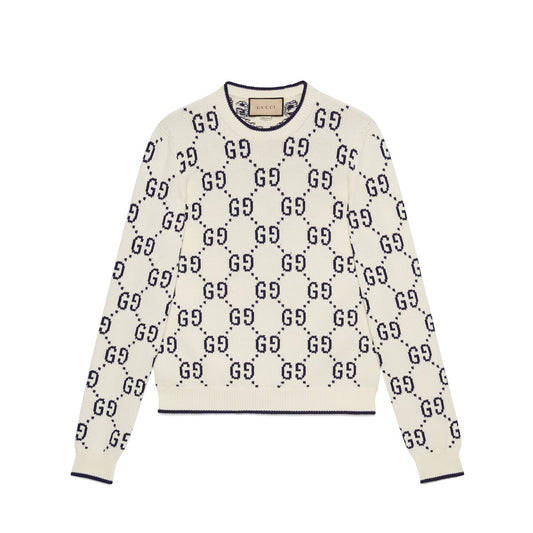 Gucci GG Cotton Knit Sweatshirt