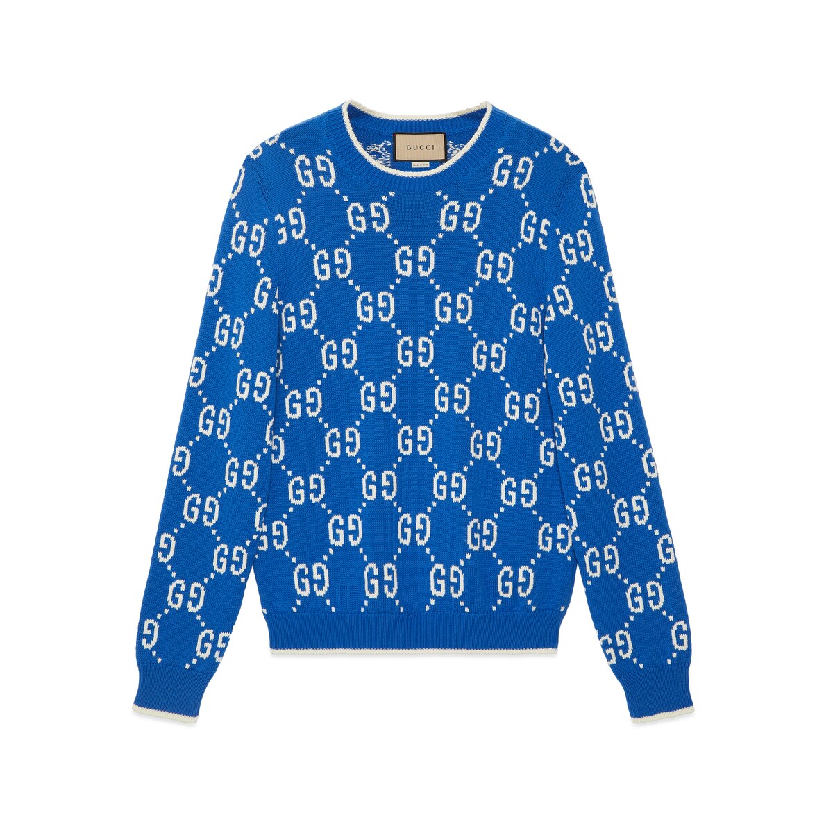 Gucci GG Cotton Intarsia Jumper