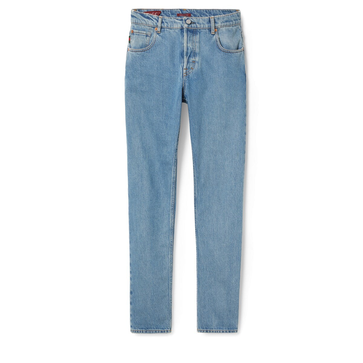 Gucci Denim Trouser with Web