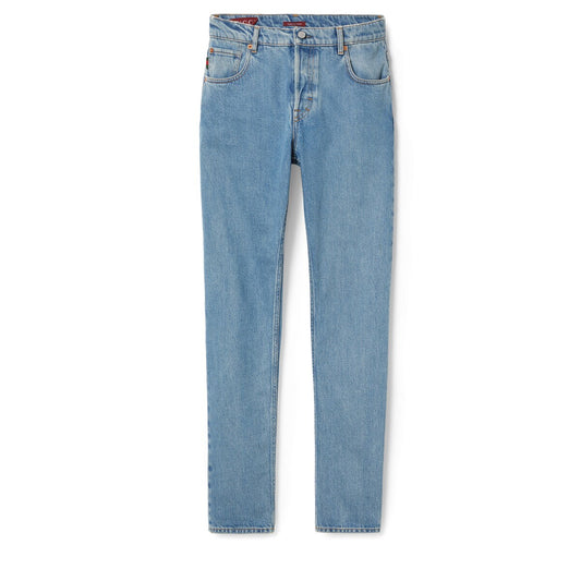 Gucci Denim Trouser with Web
