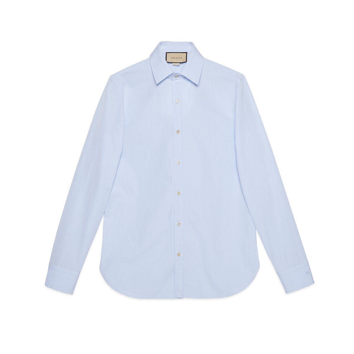 Gucci Cotton Poplin Shirt with Double G